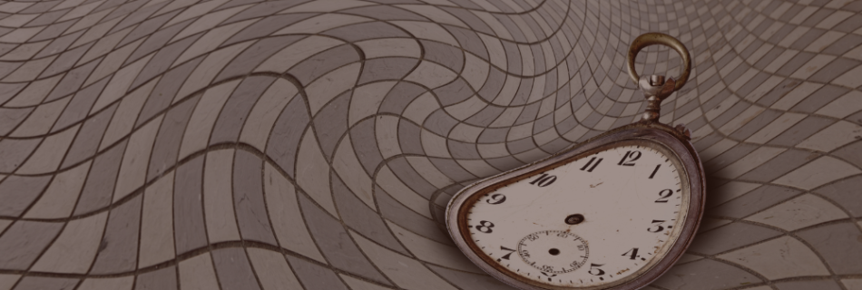 Time is a stopwatch in a visual